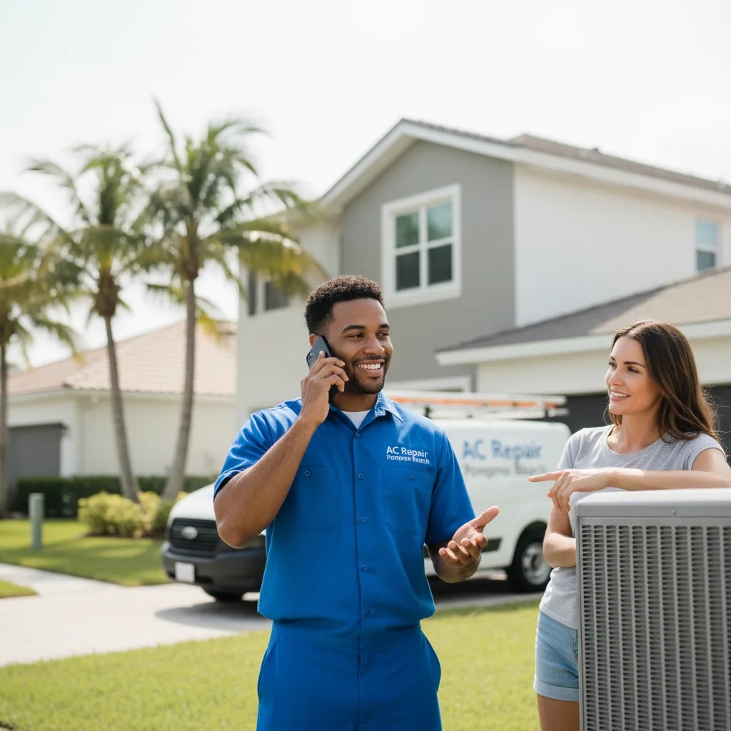 AC Repair Pompano Beach customer support in Upton